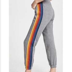 Grey aviator nation sweatpants. Size small